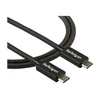 USB kabelis StarTech USB-C - USB-C 0,8 m Juodas (TBLT34MM80CM)