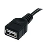USB laidas Startech USBEXTAA10BK Juoda 3 m