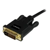 Kabelis StarTech Rodyti Port mini - DVI- D 3m Juodas (MDP2DIMM10B)