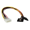 "StarTech Molex" - SATA x2, 0,3 m, daugiaspalvis (PYO2LP4LSATA)
