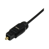 Kabelis StarTech Toslink - Toslink 4.5m juoda (THINTOS15)