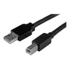 USB kabelis StarTech USB-A - USB-B 15 m Juodas (USB2HAB50AC)
