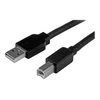 USB kabelis StarTech USB-A - USB-B 15 m Juodas (USB2HAB50AC)