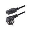 „StarTech“ kompiuterio maitinimo laidas - 3 pėdų (1 m) / EU SCHUKO į C13 18AWG