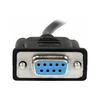 StarTech.com SCNM9FF1MBK serijinis kabelis Juoda 1 m DB-9