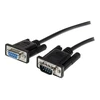 StarTech 1M Juodas DB9 SERIAL CABLE M/F/.