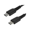 USB kabelis StarTech USB-C - USB-C 1 m juodas (RUSB2CC1MB)