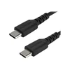 USB kabelis StarTech USB-C - USB-C 1 m juodas (RUSB2CC1MB)