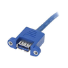 StarTech USB skambutis - USB atgal, mėlyna (USB3SPLAFHD)