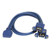 StarTech USB skambutis - USB atgal, mėlyna (USB3SPLAFHD)