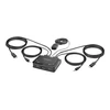 Przełącznik StarTech Cable StarTech KVM 2-Port USB-C DP Switch 4K