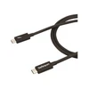 STH StarTech.com TBLT3MM2M Thunderbolt kabelis 2 m 20 Gbit/s Juoda