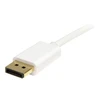 Kabelis StarTech Rodyti Port Mini - DisplayPort 2m Baltas (MDP2DPMM2MW)