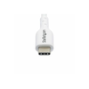 „StarTech Baltas“ USB-C įkrovimo laidas, 2 m, 60 W, maitinimo šaltinis, M/M, Type-C