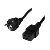 StarTech.com CEE7 / IEC 320 C19 2.0m Juoda 2 m CEE7/7 C19 šakotuvas