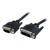 Kabelis StarTech DVI- A - D- Sub (VGA) Juodas (DVIVGAMM2M)