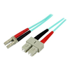 StarTech Fiber Patchcord, 50 / 125, LC- SC, Žalias (A50FBLCSC2)