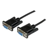 StarTech 2M Juodas DB9 NULL MODEM CABLE/SERIAL NULL MODEM CABLE Juodas