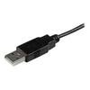 StarTech MicroUSB į USB-A laidas juodas