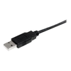 USB kabelis StarTech USB-A - USB-A 2 m juodas (USB2AA2M)