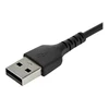 USB kabelis StarTech USB-A - USB-C 2 m Juodas (RUSB2AC2MB)