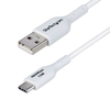 „StarTech“ USB-A į USB-C kabelis, 1 m, Baltas/Įkroviklio laidas, USB 2.0 duomenų perdavimas