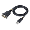 USB kabelis StarTech USB-A - DB-9 0.91 m Juodas (1P3FP- USB- SERIAL)