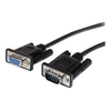 StarTech DB- 9 - DB- 9, 3m, Juoda (MXT1003MBK)