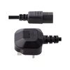 Maitinimo kabelis StarTech BS 1363 - C13 UK 3m juoda (PXT101UK3M)