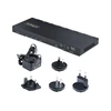 StarTech.com 4 prievadų HDMI skirstytuvas, 4K 60Hz HDMI 2.0 vaizdas, 4K HDMI skirstytuvas su integruotu skaleriu, HDMI skirstytuvas 1 įvestis 4 išvestys, 3,5 mm / optinis garso prievadas, HDMI ekrano / išvesties skirstytuvas, HDMI, 4x HDMI, 2.0b, 3840 x 2160 pikselių, juodas, metalinis