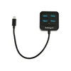 StarTech USB-A Hub 4 prievadai juodi