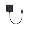 StarTech USB-A Hub 4 prievadai juodi