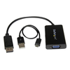 AV adapteris StarTech Rodyti Uostas - D- Sub (VGA) juoda (DP2VGAA)