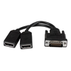 Kabelis StarTech DMS-59 – DisplayPort x2 0,2m juodas (DMSDP1)