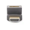 StarTech.com HDMI 2.0 adapteris žemyn kampu, 90 laipsnių HDMI prievado išsaugojimas, M/F - didelės spartos - HDMI adapteris - HDMI kištukas į HDMI kištuką, pasuktas į viršų - juodas - palaiko 4K 60 Hz, dvikryptis, pasyvus