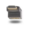 StarTech.com HDMI 2.0 adapteris žemyn kampu, 90 laipsnių HDMI prievado išsaugojimas, M/F - didelės spartos - HDMI adapteris - HDMI kištukas į HDMI kištuką, pasuktas į viršų - juodas - palaiko 4K 60 Hz, dvikryptis, pasyvus