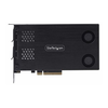 StarTech DUAL M.2 NVME SSD TO PCIE X8 - REMOVABLE MOBILE RACK/BACKPLANE