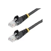 StarTech RJ- 45 / RJ- 45 kt.5E U / UTP Juodas 5m (45PAT5MBK)