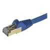 StarTech Patrikas CAT6A, STP, 1m, mėlyna (6ASPAT1MBL)