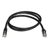 StarTech STARTECH.COM 7m CAT6a- Ethernet - Kabelis - Juodas - RJ45- Ethernet - Kabelis - Snagless - STP- Kabelis - Kupfer - 10- Gbit Netzwerkkabel