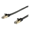 StarTech STARTECH.COM 7m CAT6a- Ethernet - Kabelis - Juodas - RJ45- Ethernet - Kabelis - Snagless - STP- Kabelis - Kupfer - 10- Gbit Netzwerkkabel