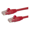StarTech CAT6 Raudona šakelė 2M (N6PATC2MRD)