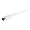 USB kabelis StarTech USB-C - Žaibas 2 m Baltas (RUSBCLTMM2MW)