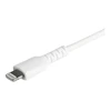 USB kabelis StarTech USB-C - Žaibas 2 m Baltas (RUSBCLTMM2MW)