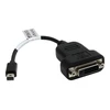 AV adapteris StarTech Rodyti Port mini - DVI- D 0.2m Juodas (MDP2DVIS)
