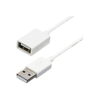 USB kabelis StarTech USB-A - USB-A 3 m Baltas (USBEXTPAA3MW)