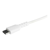 USB kabelis StarTech USB-C - Žaibas 1 m Baltas (RUSBCLTMM1MW)