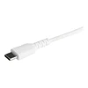 USB kabelis StarTech USB-C - Žaibas 1 m Baltas (RUSBCLTMM1MW)