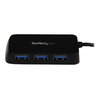 HUB USB StarTech 4x USB- A 3.0 (ST4300MINU3B)