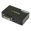 StarTech USB – HDMI – DVI stotis / replikatorius Juodas (USB32HDDVII)